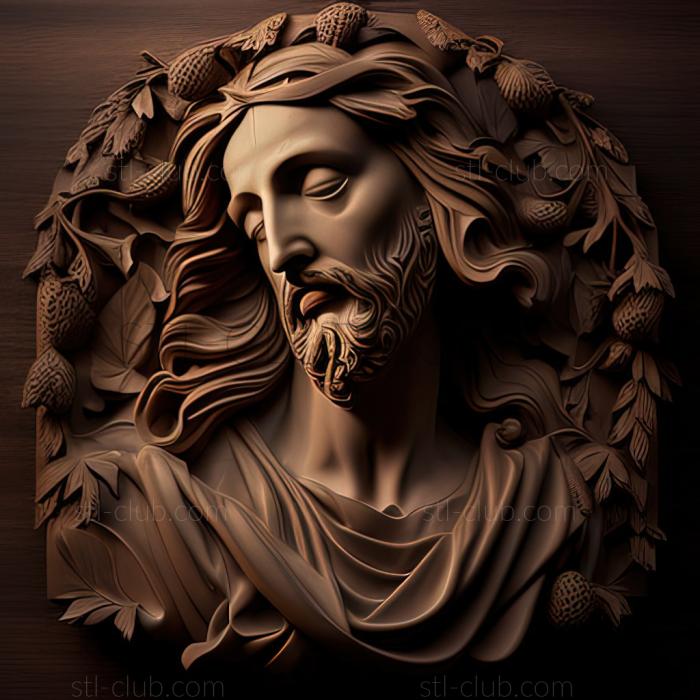 3D model st jesus (STL)